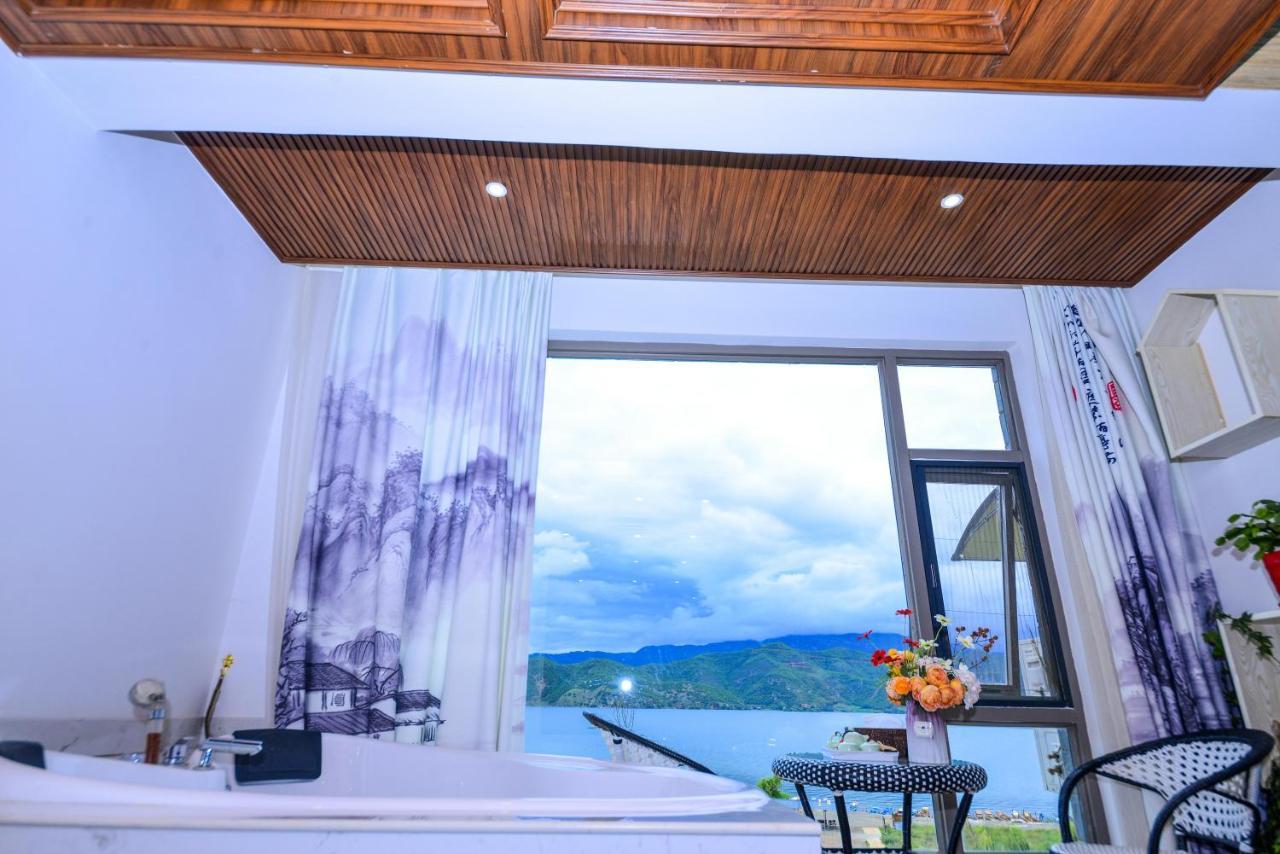 Lugu Lake Xinhai Tingtao Hotel หนิงล่าง ภายนอก รูปภาพ